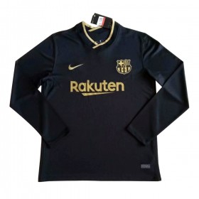 Camisolas de futebol FC Barcelona Equipamento Alternativa 2020/21 Manga Comprida